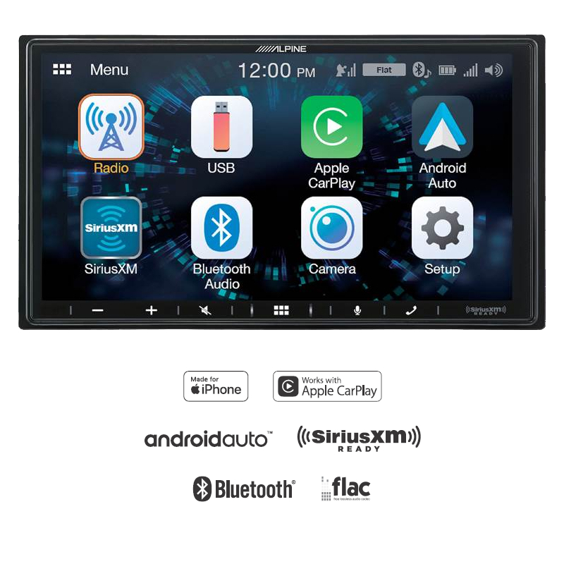 Alpine iLX-W650 Apple CarPlay Receivers